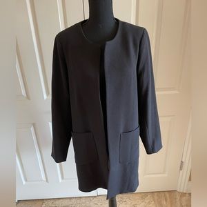 Harlowe and Graham Black Long Jacket
